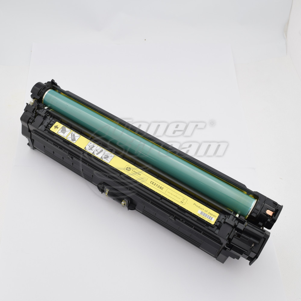 Toner cartridge Hewlett-Packard CE272A - 650А- 15000 copies, yellow, for use in Color LaserJet Enterprise CP5525 - Image 1