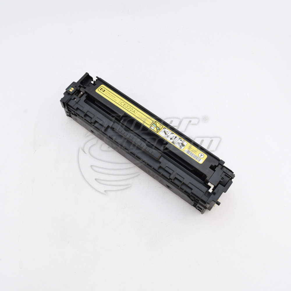 Стриймирана тонер касета Hewlett-Packard CE322A - 128A- 1300 копия, жълта, предназначена за Color LaserJet Pro CP1525 - Изображение 1