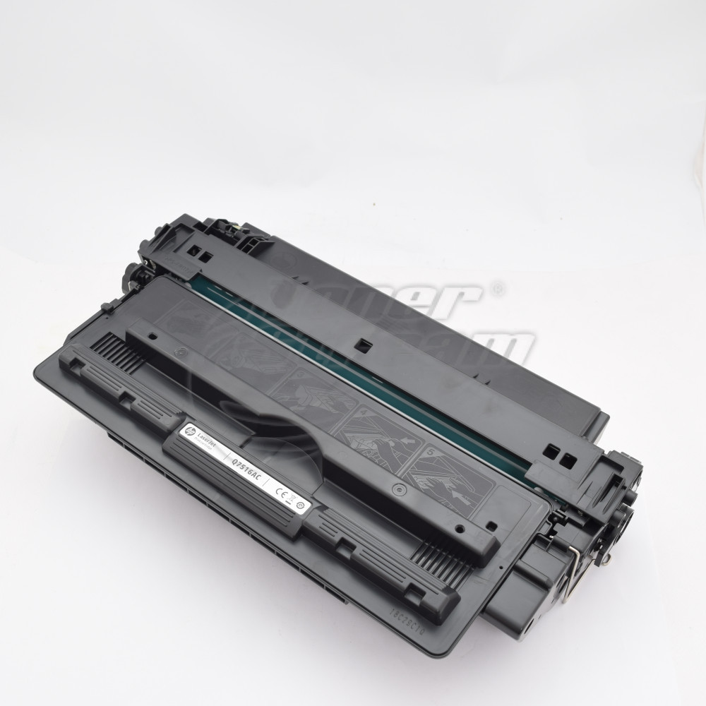 Тонер касета Hewlett-Packard Q7516A - 16A- 12000 копия, монохромна, предназначена за LaserJet 5200 - Изображение 1