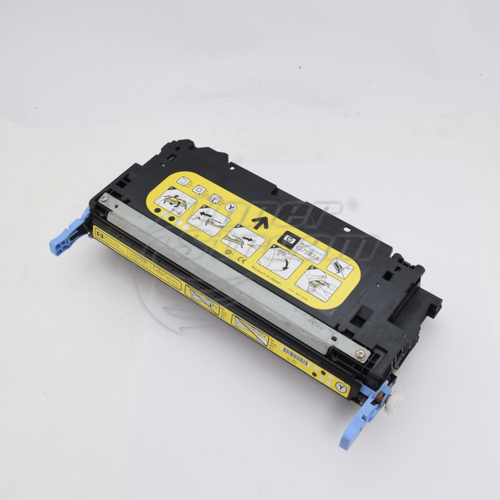 Streaming toner cartridge Hewlett-Packard Q7582A - 503A- 6000 copies, yellow, for use in Color LaserJet 3800 - Image 1