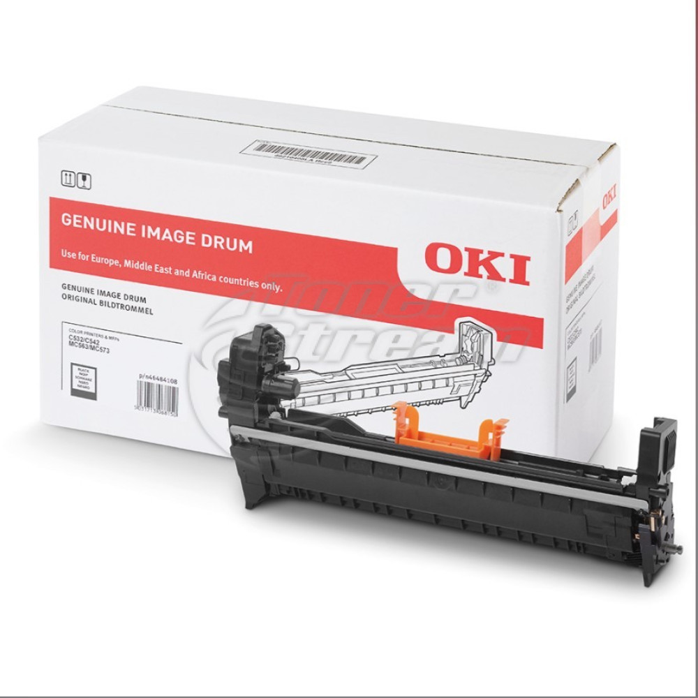 Нов оригинален барабанен модул OKI 46484108- 30000 копия, черен, предназначена за C532