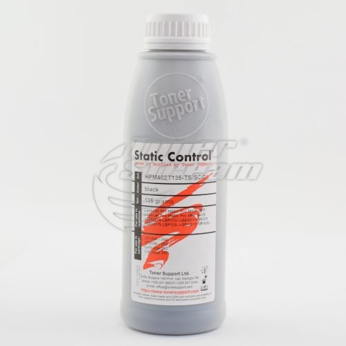 Monochrome toner in bottleHPM402T135-TS-SCC - 135 gr. 3100 copies, suppliеr Static Control for use in Cartridge 052