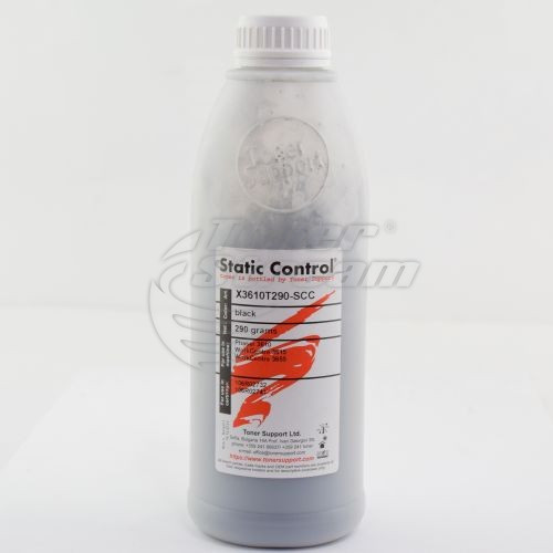 Монохромен тонер в бутилкаX3610T290-SCC - 290 гр. 14400 копия, доставчик Static Control предназначен за 106R02723