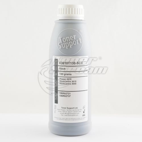 Монохромен тонер в бутилкаX3610T130-SCC - 130 гр. 6100 копия, доставчик Static Control предназначен за 106R02721