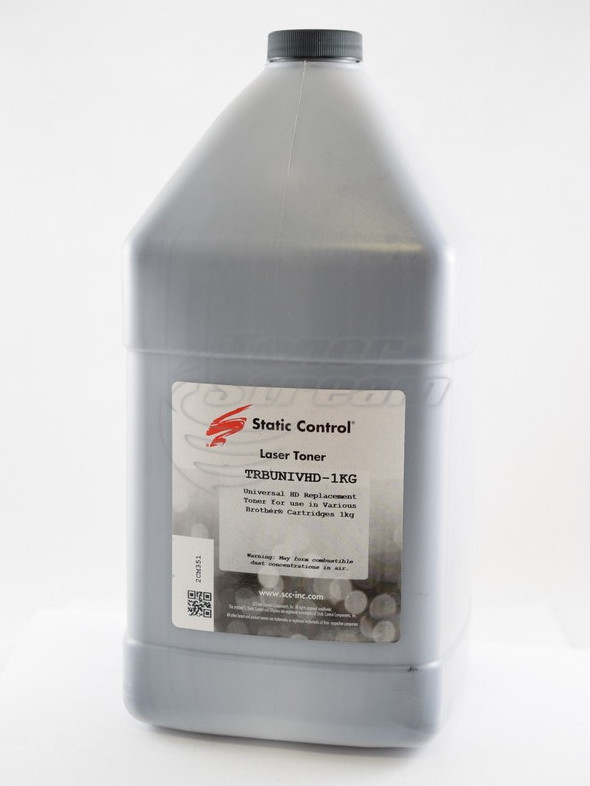 Монохромен тонер в бутилкаBRUNIT1KG-SCC - 1000 гр. , доставчик Static Control предназначен за KX-PDP11