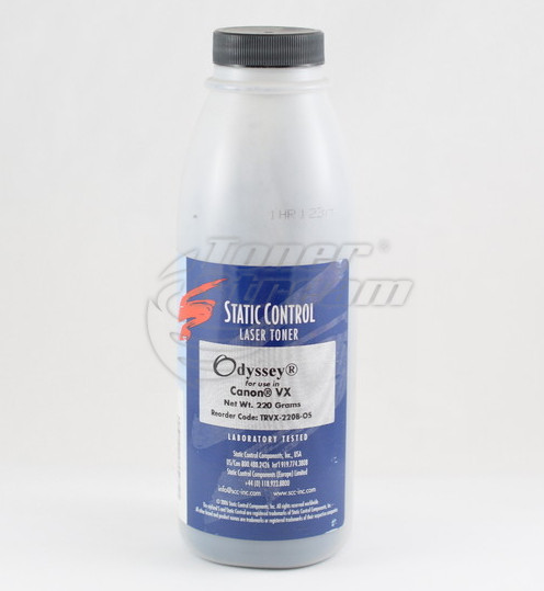 Monochrome toner in bottleCANVXT220-SCC - 220 gr. 4000 copies, suppliеr Static Control for use in C3903A - 03A