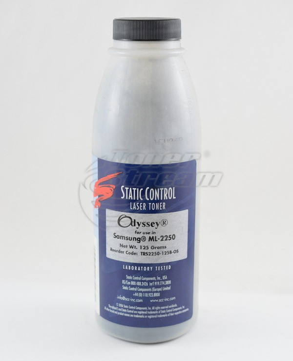 Monochrome toner in bottleSAM2250T125-SCC - 125 gr. 5000 copies, suppliеr Static Control for use in 013R00606