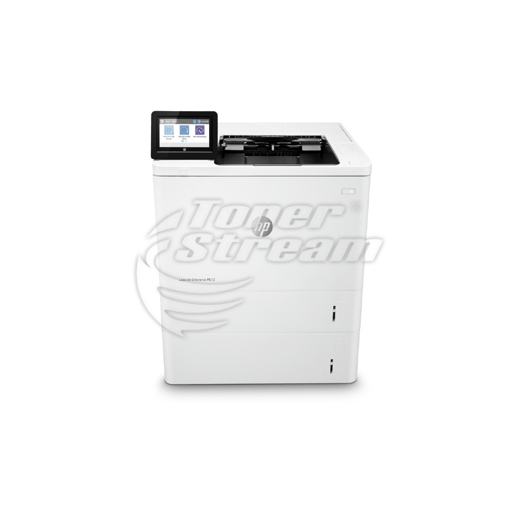 Recycled monochrome А4 laser printer Hewlett-Packard LaserJet Ent M612 Printerdn-1