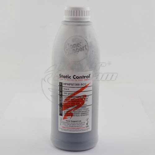 Monochrome toner in bottleHPMPST300-TS-SCC - 300 gr. , suppliеr Static Control for use in C-EXV 40