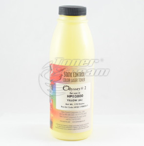 Colored toner in bottleHP3800T170Y-2-SCC - 170 gr. 6000 copies yellow, suppliеr Static Control for use in C-EXV 26
