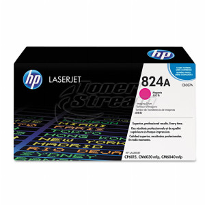 New original drum unit Hewlett-Packard CB387A - 824A- 23000 copies, magenta, for use in Color LaserJet CP6015 - image 1
