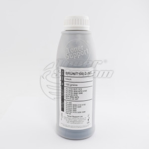 Monochrome toner in bottleBRUNIT100-2-INT - 100 gr. 3000 copies, suppliеr Integral for use in 593-BBKC - Image 1