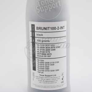 Monochrome toner in bottleBRUNIT100-2-INT - 100 gr. 3000 copies, suppliеr Integral for use in 593-BBKC - Image 2