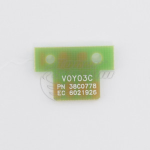 Чип за модул - LEXCS517CHIP3K5Y-SCC 3500 копия жълт, доставчик Static Control предназначен за 71B2HY0 - Изображение 2