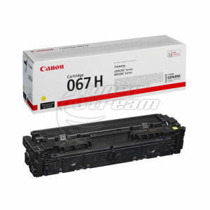 Нова оригинална тонер касета Canon Cartridge 067H- 2350 копия, жълта, предназначена за i-SENSYS LBP633 - image 2