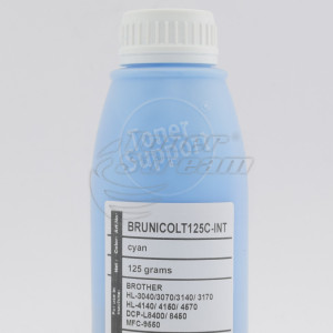 Цветен тонер в бутилкаBRUNICOLT125C-INT - 125 гр. циан, доставчик Integral предназначен за TN-248XLC - Изображение 2