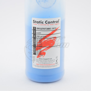 Цветен тонер в бутилкаBR3270T300C-SCC - 300 гр. циан, доставчик Static Control предназначен за TN-247C - Изображение 2