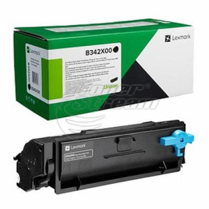 Нова оригинална тонер касета Lexmark B342X00- 6000 копия, монохромна, предназначена за B3340 - Изображение 1