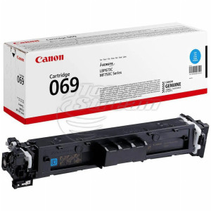 New original toner cartridge Canon Cartridge 069- 1900 copies, cyan, for use in i-SENSYS LBP673 - Image 1