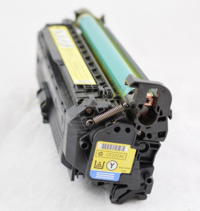 Нова оригинална тонер касета Hewlett-Packard CF332A - 654A- 15000 копия, жълта, предназначена за Color LaserJet Enterprise M651