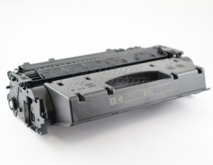 Нова оригинална тонер касета Hewlett-Packard CF280X - 80X- 6900 копия, монохромна, предназначена за LaserJet Pro 400 M401