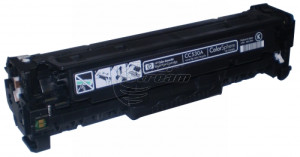 New original toner cartridge Hewlett-Packard CC530A - 304A- 3500 copies, black, for use in Color LaserJet CP2025