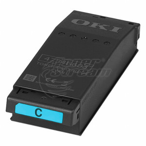 New original toner cartridge OKI 09006127- 6000 copies, cyan, for use in C650