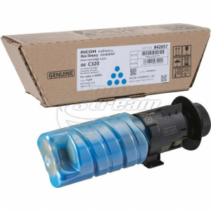 Нова оригинална тонер касета Ricoh 842657- 10000 копия, циан, предназначена за IM C320