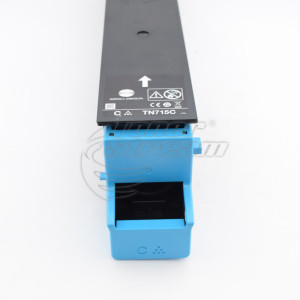Toner cartridge Konica/Minolta TN-715C- 45000 copies, cyan, for use in Bizhub C750i - Image 2