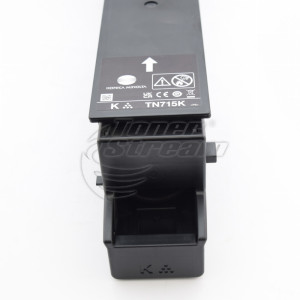 Streaming toner cartridge Konica/Minolta TN-715K- 45000 copies, black, for use in Bizhub C750i - Image 2