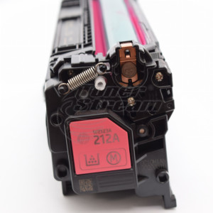 Streaming toner cartridge Hewlett-Packard W2123A - 212A- 4500 copies, magenta, for use in Color LaserJet Enterprise M554 - Image 2