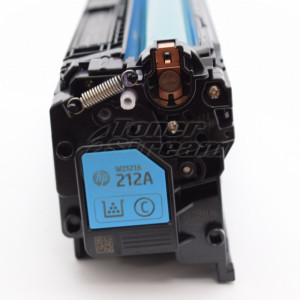Toner cartridge Hewlett-Packard W2121A - 212A- 4500 copies, cyan, for use in Color LaserJet Enterprise M554 - Image 2