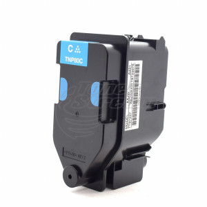 Streaming toner cartridge Konica/Minolta TNP-80C- 9000 copies, cyan, for use in Bizhub C3320i - Image 7