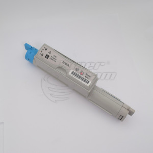 Product with damaged packaging, original toner cartridge Xerox 106R01218- 12000 copies, cyan, for use in Phaser 6360 - Image 1