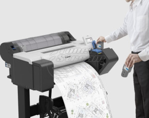 New color large InkJet multifunctional Canon imagePROGRAF TM-340 - Image 2