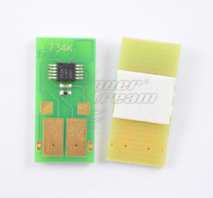 Чип за модул - LEXC734CHIP8KB-SCC 8000 копия черен, доставчик Static Control предназначен за C734A2KG - Изображение 4
