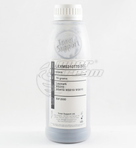 Монохромен тонер в бутилкаLEXMS310T70-SCC - 70 гр. 1500 копия, доставчик Static Control предназначен за 50F2000