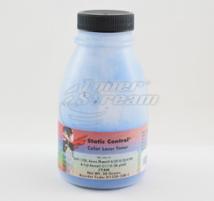 Colored toner in bottleDELL1320T30C-SCC - 30 gr. 2000 copies cyan, suppliеr Static Control for use in 106R01282