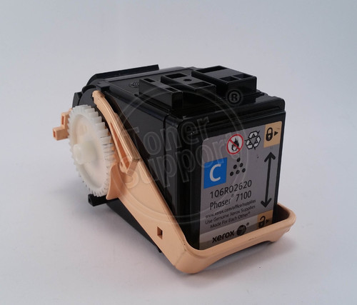 Оригинален, непрезареждан изразходван модул Xerox / 106R02606 - 4500 копия, циан, предназначен за Phaser 7100