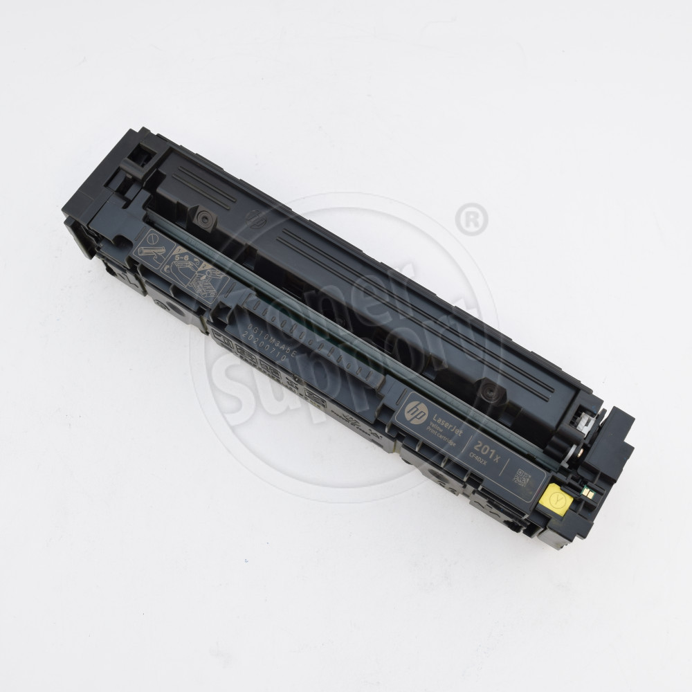 Оригинален, непрезареждан изразходван модулHewlett-Packard CF402X - 201X- 2300 копия, жълт, предназначен за Color LaserJet Pro M252 - image 1