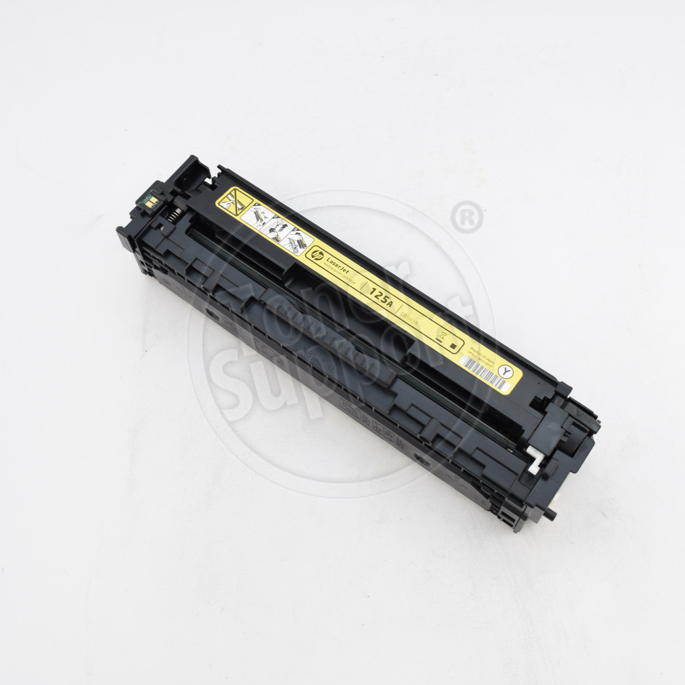 Оригинален, непрезареждан изразходван модулHewlett-Packard CB542A - 125A- 1400 копия, жълт, предназначен за Color LaserJet CP1515 - image 1