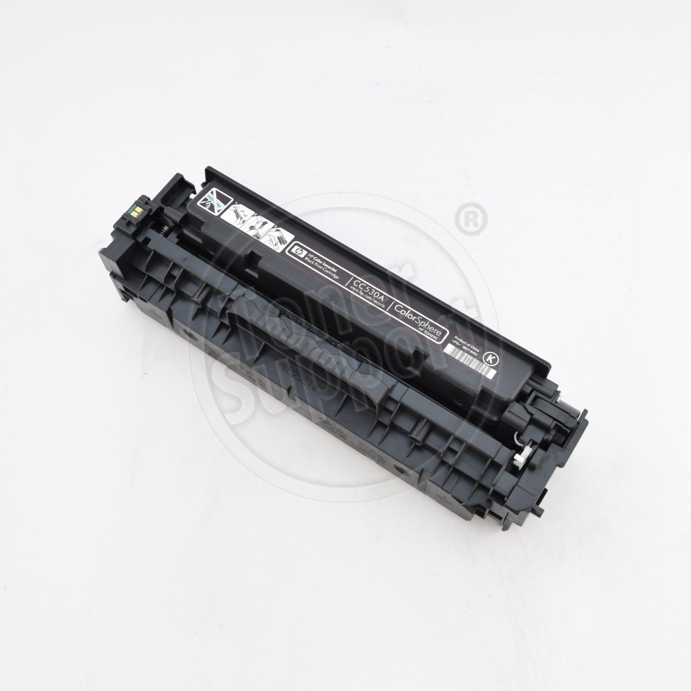 Original virgin empty modul Hewlett-Packard / CC530A - 304A - 3500 copies, black, for use in Color LaserJet CP2025 - image 1