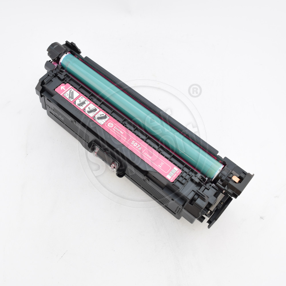 Оригинален, непрезареждан изразходван модулHewlett-Packard CE403A - 507A- 6000 копия, магента, предназначен за Color LaserJet Enterprise 500 M551 - image 1