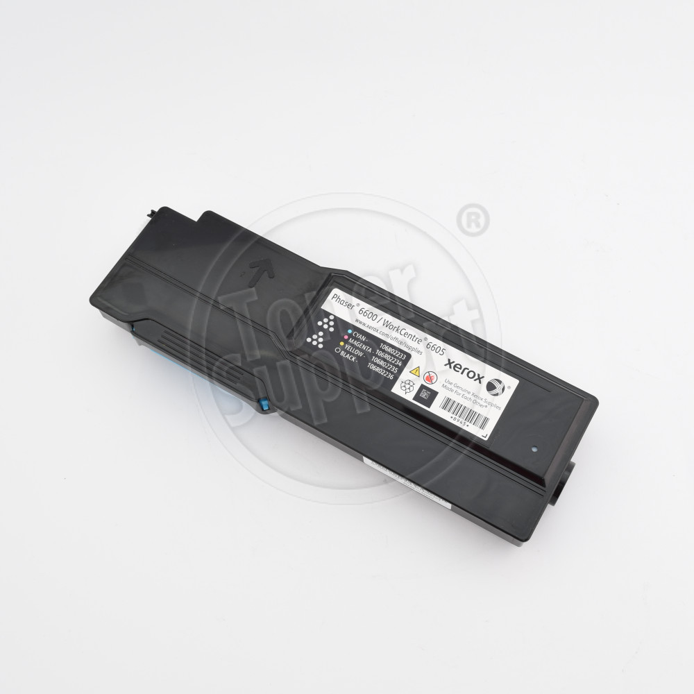 Оригинален, непрезареждан изразходван модул Xerox / 106R02233 - 6000 копия, циан, предназначен за Phaser 6600 - image 1