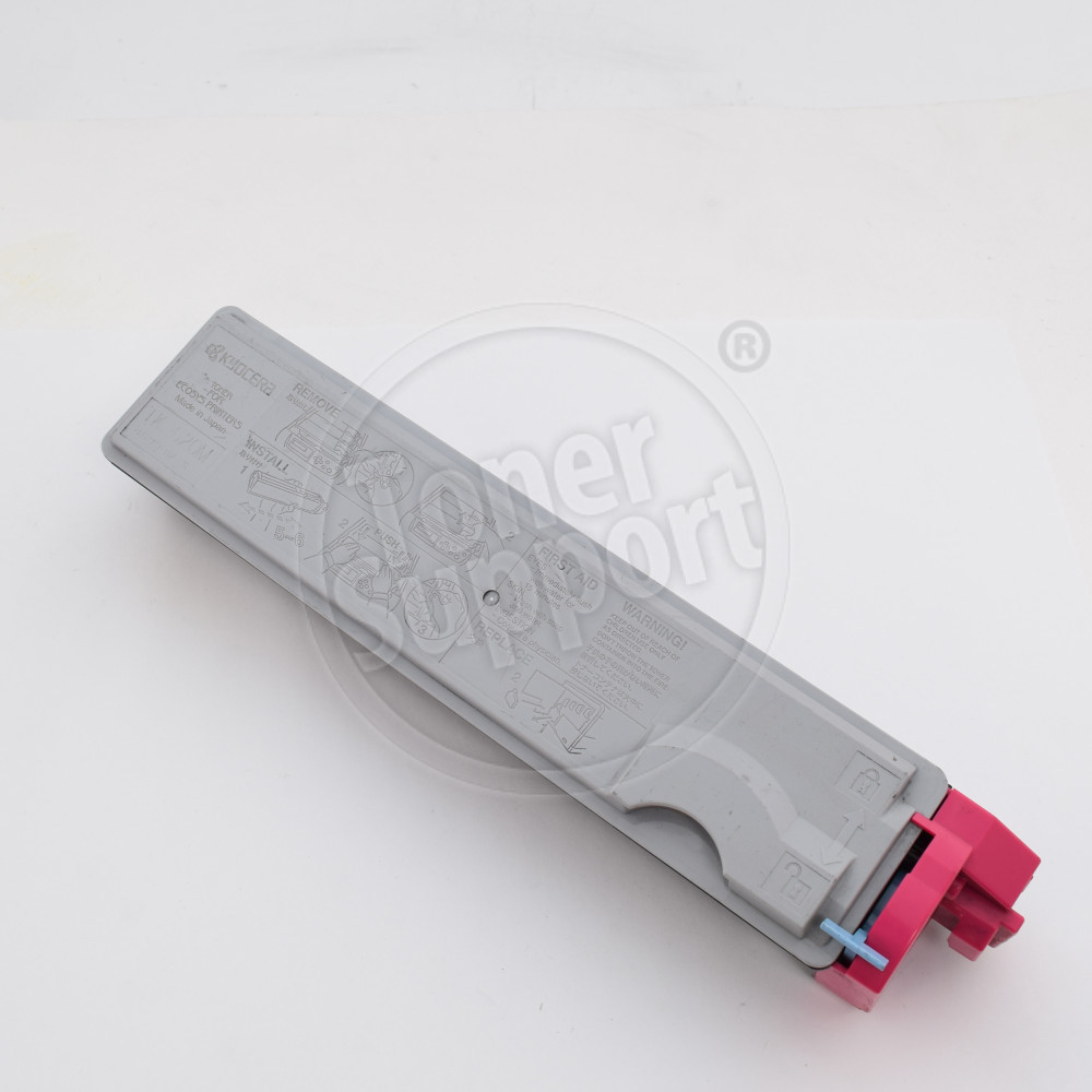 Оригинален, непрезареждан изразходван модул Kyocera/Mita / TK-520M - 4000 копия, магента, предназначен за FS-C5015N - image 1