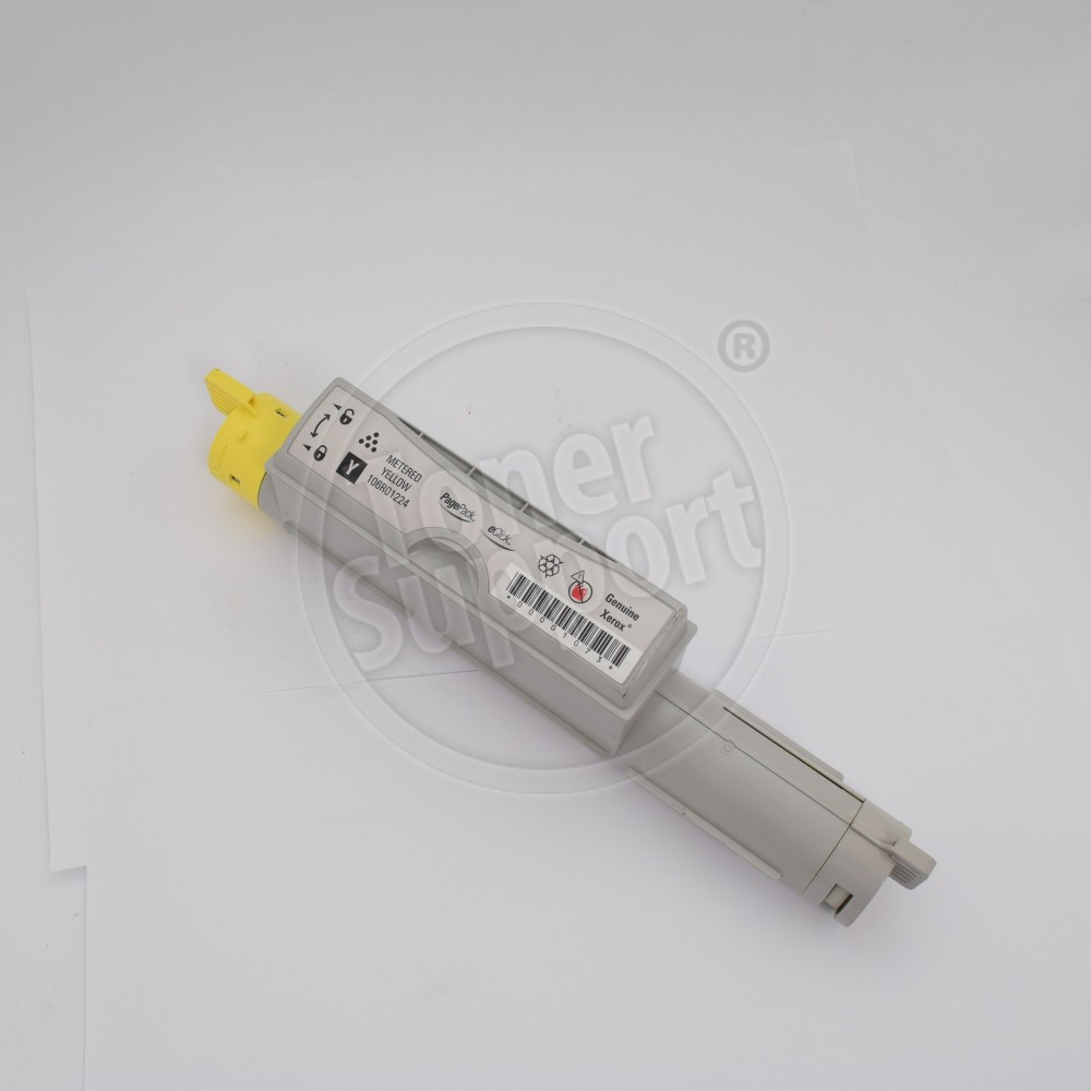 Оригинален, непрезареждан изразходван модул Xerox / 106R01220 - 12000 копия, жълт, предназначен за Phaser 6360 - image 1