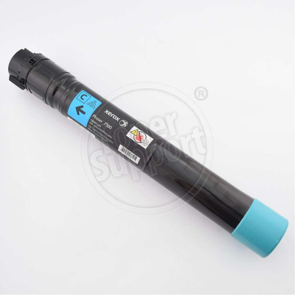 Оригинален, непрезареждан изразходван модул Xerox / 106R01443 - 17800 копия, циан, предназначен за Phaser 7500 - image 1