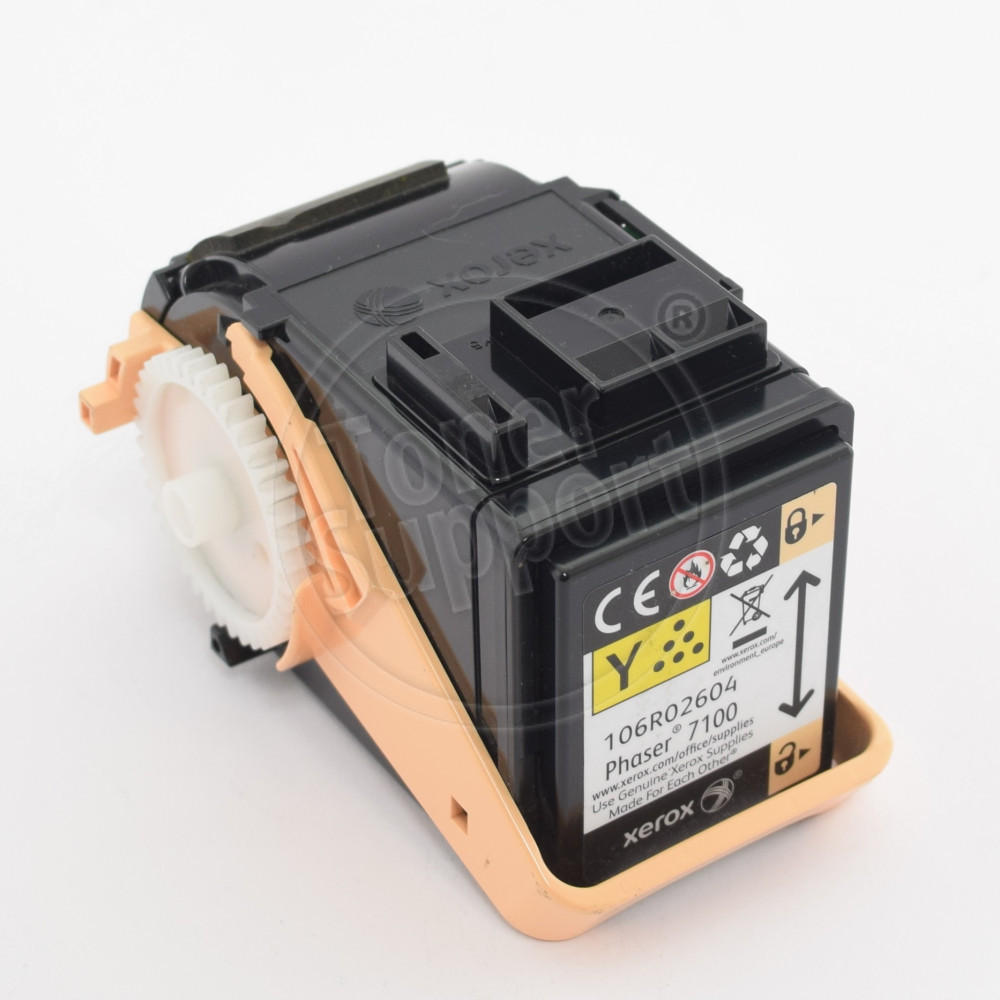 Тонер касета Xerox 106R02608- 4500 копия, жълта, предназначена за Phaser 7100