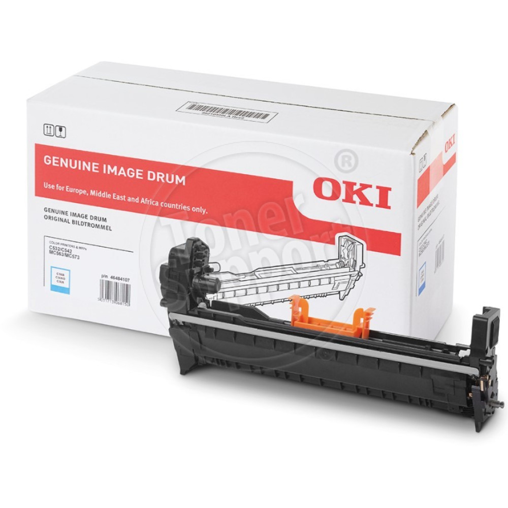 Барабанен модул OKI 46484107- 30000 копия, циан, предназначена за C532