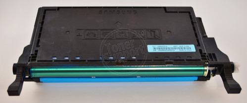 Оригинален, непрезареждан изразходван модул Samsung / CLT-C5082L / SU055A - 4000 копия, циан, предназначен за CLP-615